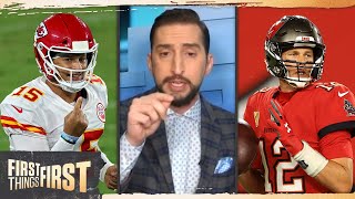 Nick Wright breaks down his Super Bowl LV Most Important Players Pyramid | NFL | FIRST THINGS FIRST
