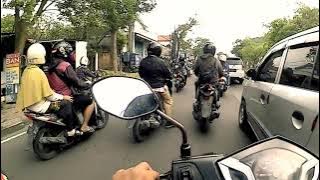 Budhal kerjo | Kondisi lalu lintas dari sidoarjo ke surabaya pada jam berangkat kerja