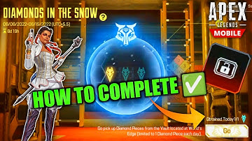 How to Complete Diamonds in The Snow Event - Apex Legends Mobile Guide & Tips