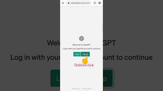 "How to Log in to ChatGPT | Step-by-Step Guide" #chatgpt #shorts