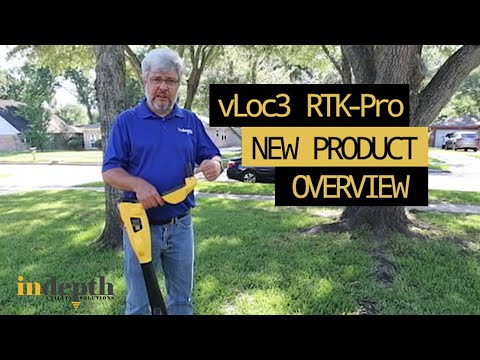 vLoc3 RTK Pro Utility Line Locator Overview