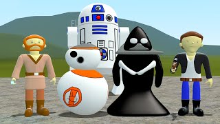 ⭐ All Star Wars Characters 3D Memes Nextbot In Garry's Mod ⭐