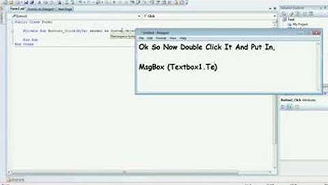 How To Make A MessageBox Generater In Visual Basic 2008