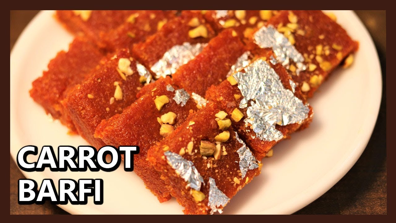 Carrot Burfi Recipe | Halwai Style Gajar ki Barfi | How to make Gajar Barfi | गाजर की बर्फी | Healthy Kadai