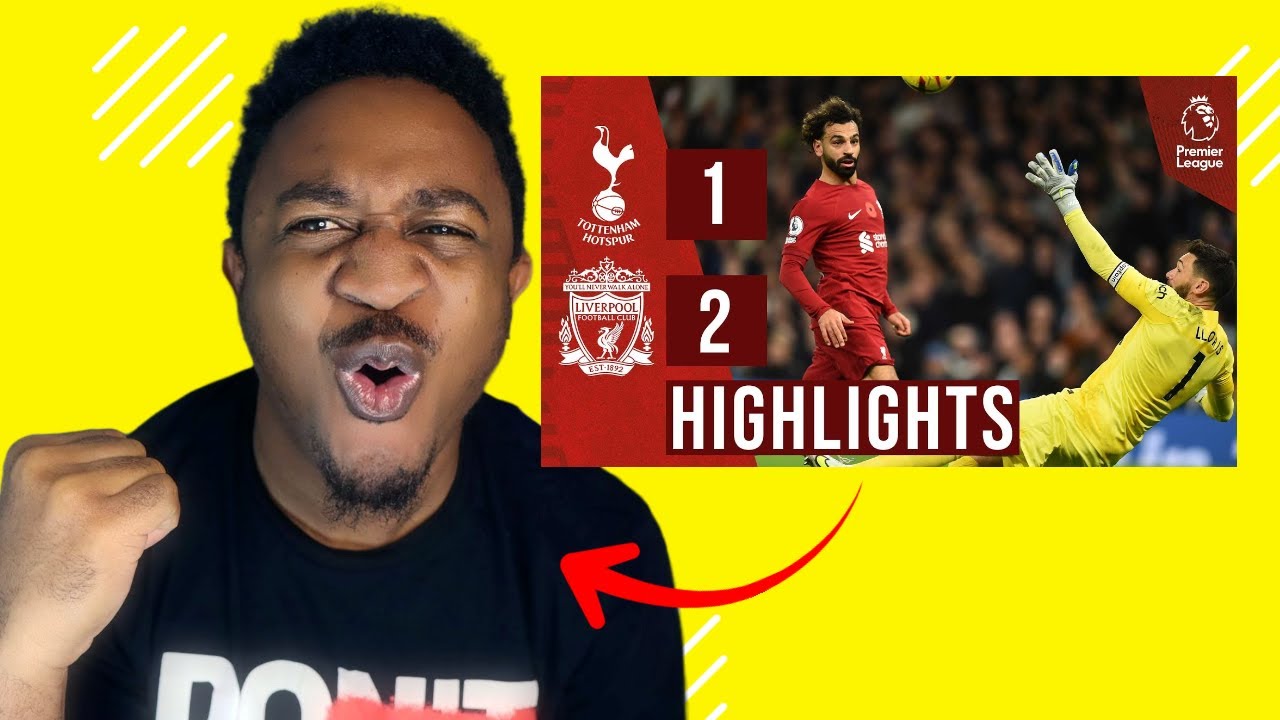Watch Tottenham 1-2 Liverpool Highlights | My goodness SALAH on YouTube Watch Tottenham 1-2 Liverpool Highlights | My goodness SALAH on YouTube