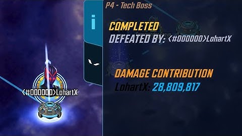 MSF Incursion Raid 1.4 Tech Boss One Shot