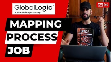 Global Logic Mapping Process Job | Free Food At Office+Free Transport | Global Logic Recruitment Job