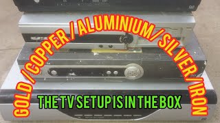 How Much Gold, TV Setup Box/Gold Recovery From TV Setup Box