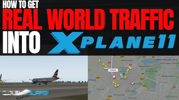 Live Traffic in X-Plane 11 | Real World Traffic Plugin | Fly with Real Traffic!