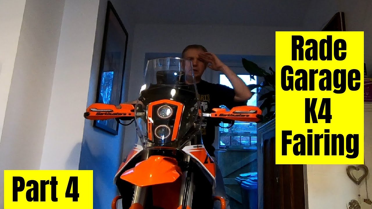 KTM 690 Enduro R - Rade Garage K4 Fairing (Part 4) - YouTube