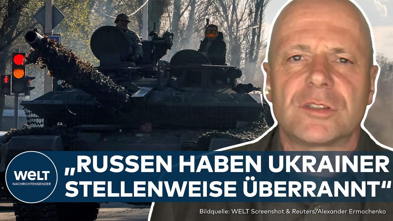 Russen durchbrechen Ukraine-Front | BILD-Lagezentrum