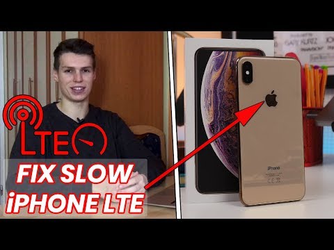 How to Fix Slow LTE on iPhone XS, iPhone XR and iPhone XS Max!