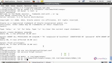 How to install XOOPS in CentOS
