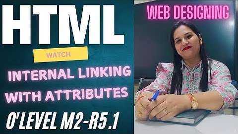 Internal linking in HTML|Anchor tag full explanation|HTML TUTORIAL FOR BEGINNERS|O