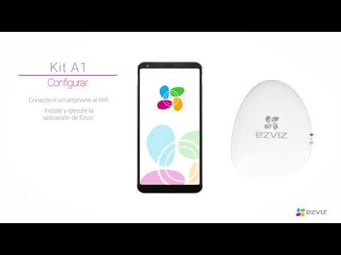 Kit de Alarma Inalámbrico (A1+T6+K2+T1) EZVIZ
