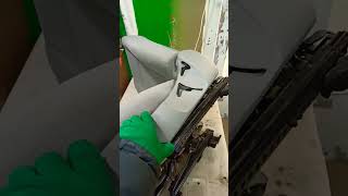 Ремонт рестоврация поролона боковой части сиденья #Киа repair restoration of kia cerato foam rubber