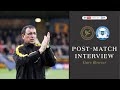 Post-Match | Gary Bowyer after Peterborough defeat