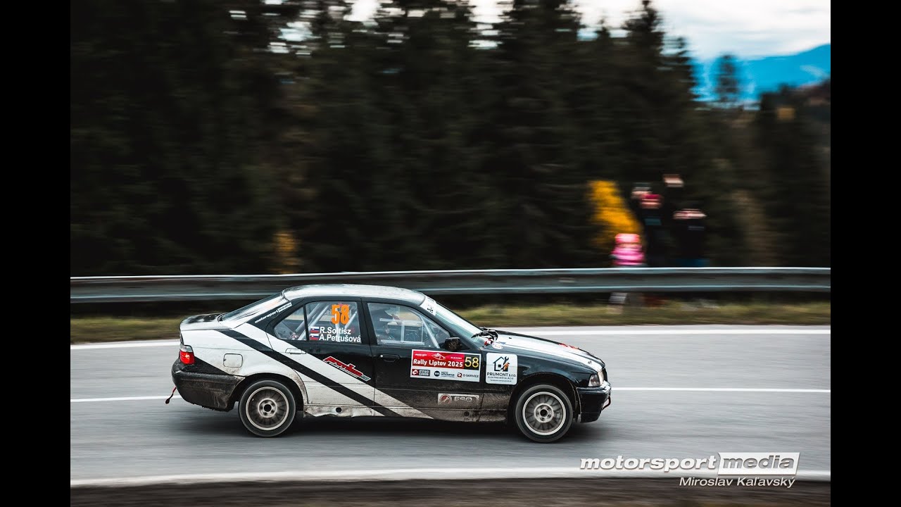 Rally Liptov 2025 | SRP | RS4 - Holica | R. SOLTISZ / A. PETRUŠOVÁ  | BMW 318i