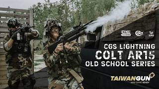 Cyma CGS Lightning Colt AR15 Old School Series - Airsoft Replica Presenation