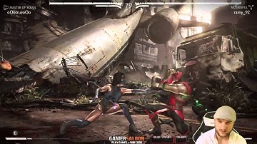 MKX - Ermac vs Kitana - THE 50/50 SAVE!!