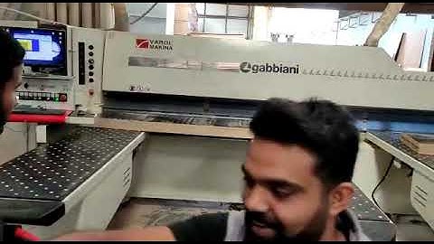 GABBIANI PANEL EBATLAMA KURULUM - PANEL BEAM SAW INSTALLED #scm #gabbiani #beamsaw #panelebatlama
