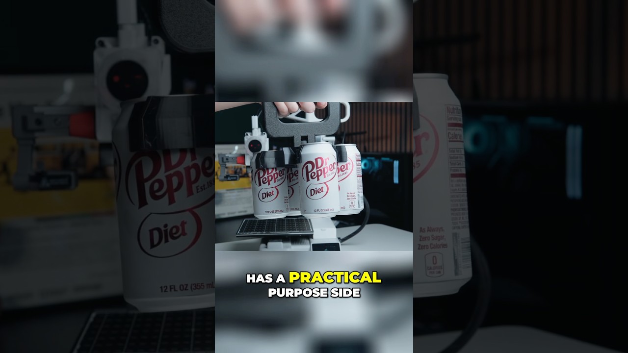 This 3D Printed Can Holder Is So Satisfying!