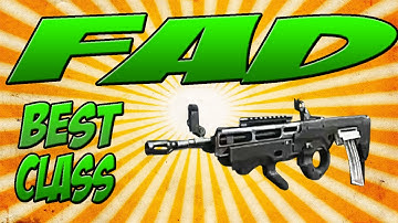Call of Duty Ghosts: FAD Best Class Setup (Very Underrated Gun)