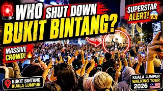 🚨 Which Superstar Just SHUT DOWN Bukit Bintang? 😱🇲🇾 | Kuala Lumpur Walking Tour 2026