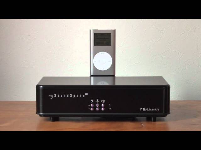 Nakamichi my sound space Mk2 iPod / iPhone スピーカー - YouTube