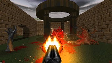 Brutal Lulz: Hell Revealed Map04 - The Garden Terminal UV all kills & secrets 4m11