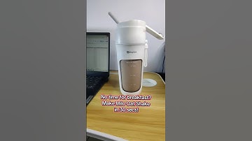 Delicious shake in just 30 seconds with Portable Blender