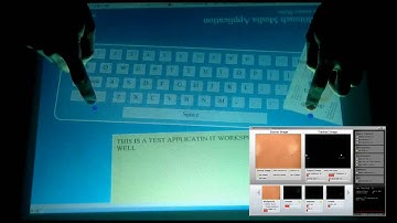 Multitouch table various tests by Freshpatata - CCV Community Core Vision