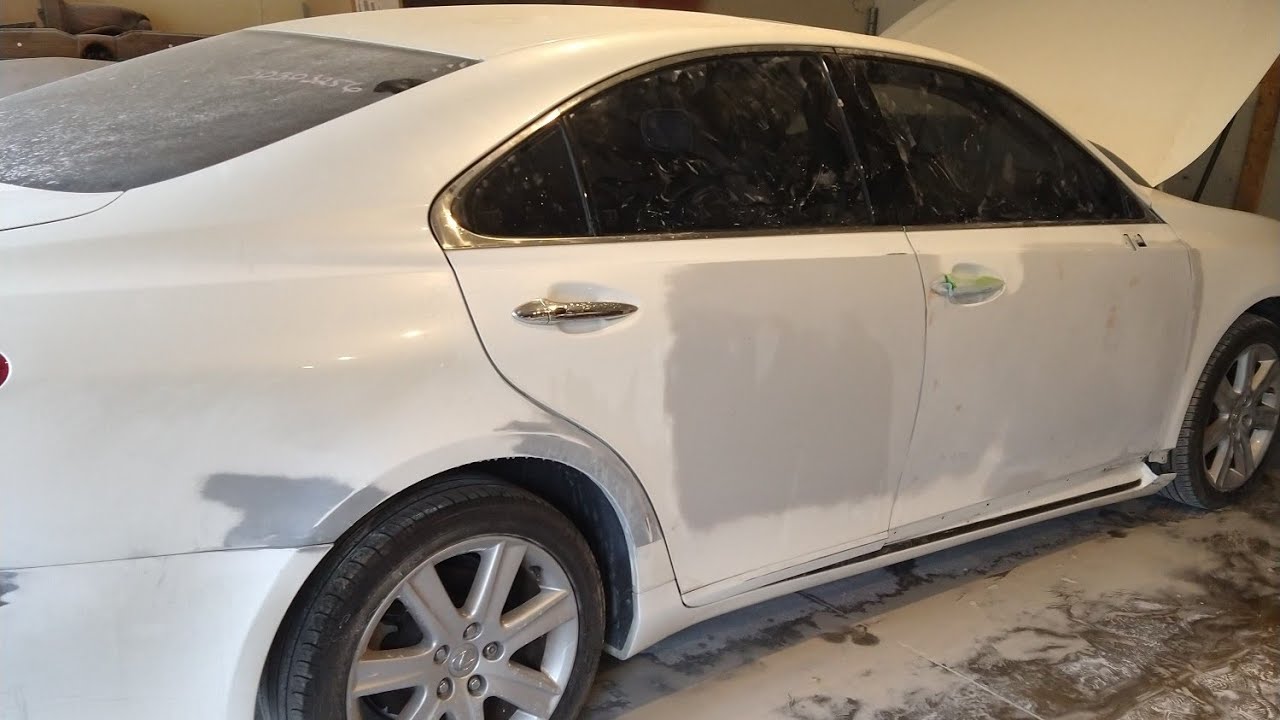 Cheap Paint Repair on the Lexus ES350 YouTube