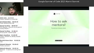 Mustafa Hasan Khan At Rocket.chat Google Summer Of Code Alumni Summit 2023