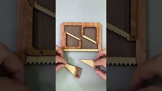 Can you fit four saws into the frame?#puzzles  #IQ #iqtest
