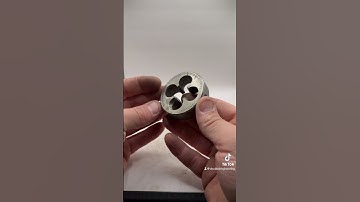 HSS SPILT THREADING DIE #engineering #fyp #thread #threading #die #tooling #tools #threadcutting