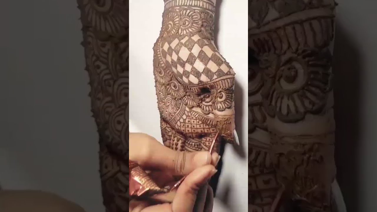 Arebic mehandi || dhulhan shorts , Bridal mehandi shorts.