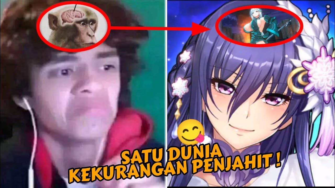 Butuh penjahit cik 😂 - Action taimanin