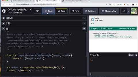 JavaScript Exercises | Hack Reactor