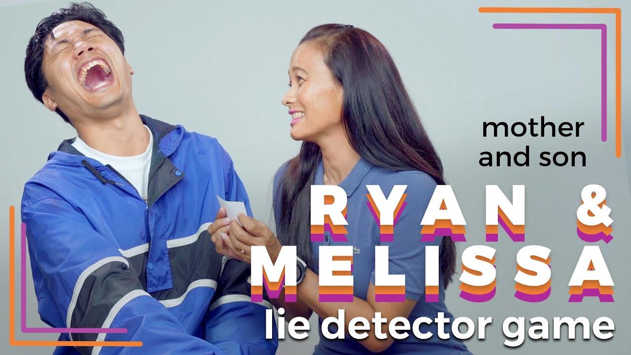 Mother & Son Play a Lie Detector Drinking Game (Ryan and Melissa) | Filipino | Rec•Create