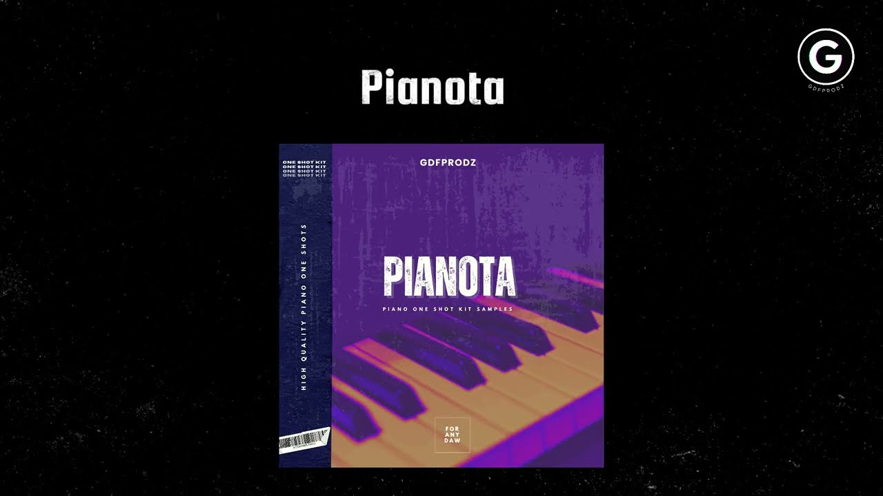 Pianota - Piano One Shot Kit by GDFPRODZ (For Any DAW)