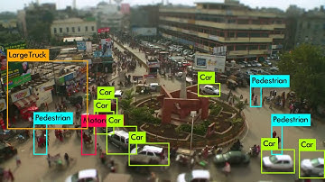 Virtual Vision | Object detection using Darknet Yolo on indian traffic data