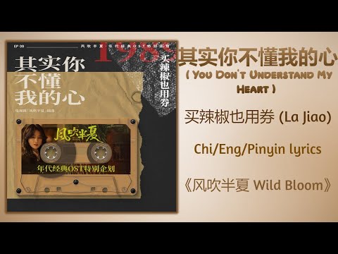 其实你不懂我的心 (You Don't Understand My Heart) - 买辣椒也用券 (La Jiao)《风吹半夏 Wild Bloom》Chi/Eng/Pinyin lyrics