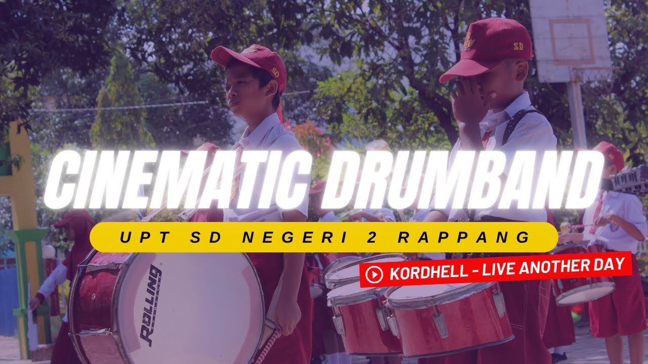 CINEMATIC DRUMBAND | UPT SD NEGERI 2 RAPPANG SPECIAL HUT SIDRAP KE-679