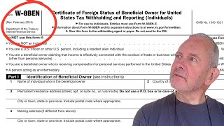 How to Complete a W8-BEN Tax Form for Voice Over Work by Gary Terzza VoiceOver Coach 115 views 1 month ago 3 minutes, 43 seconds