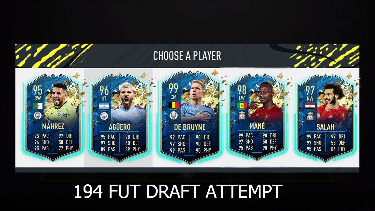 194 FUT DRAFT!? - FIFA 20 (TOTSSF)