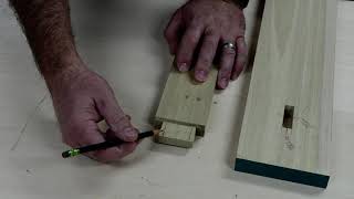 Locating Wedged Tenons