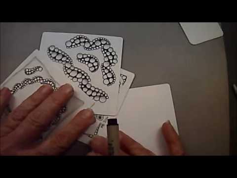 Akoya Tangle Pattern Lesson # 73