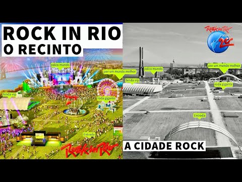 Rock In Rio - O Recinto - A Cidade Rock - Lisboa 2024