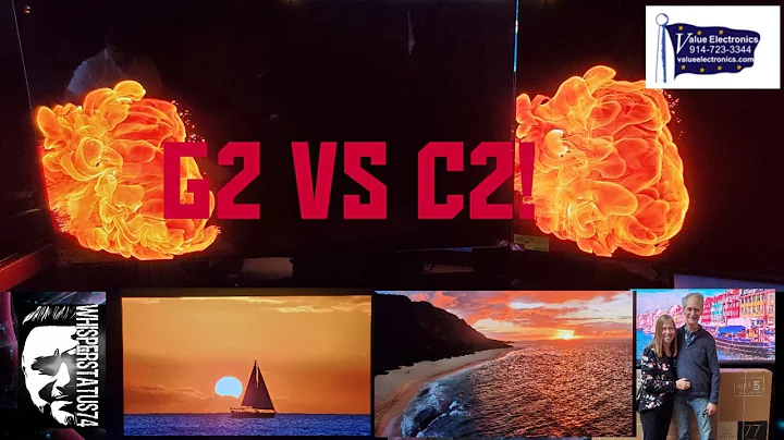 LG G2 VS LG C2! THE BRAND NEW GALLERY EDITION OLED VS THE AMAZING C2 (VALUE ELECTRONICS)